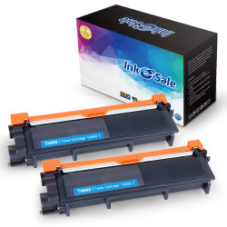 INK E-SALE Replacement for Brother TN660 TN630 Black Toner Cartridge 2 Pack